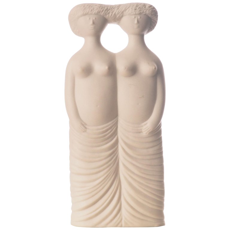 "De tu", Parian figure by Stig Lindberg