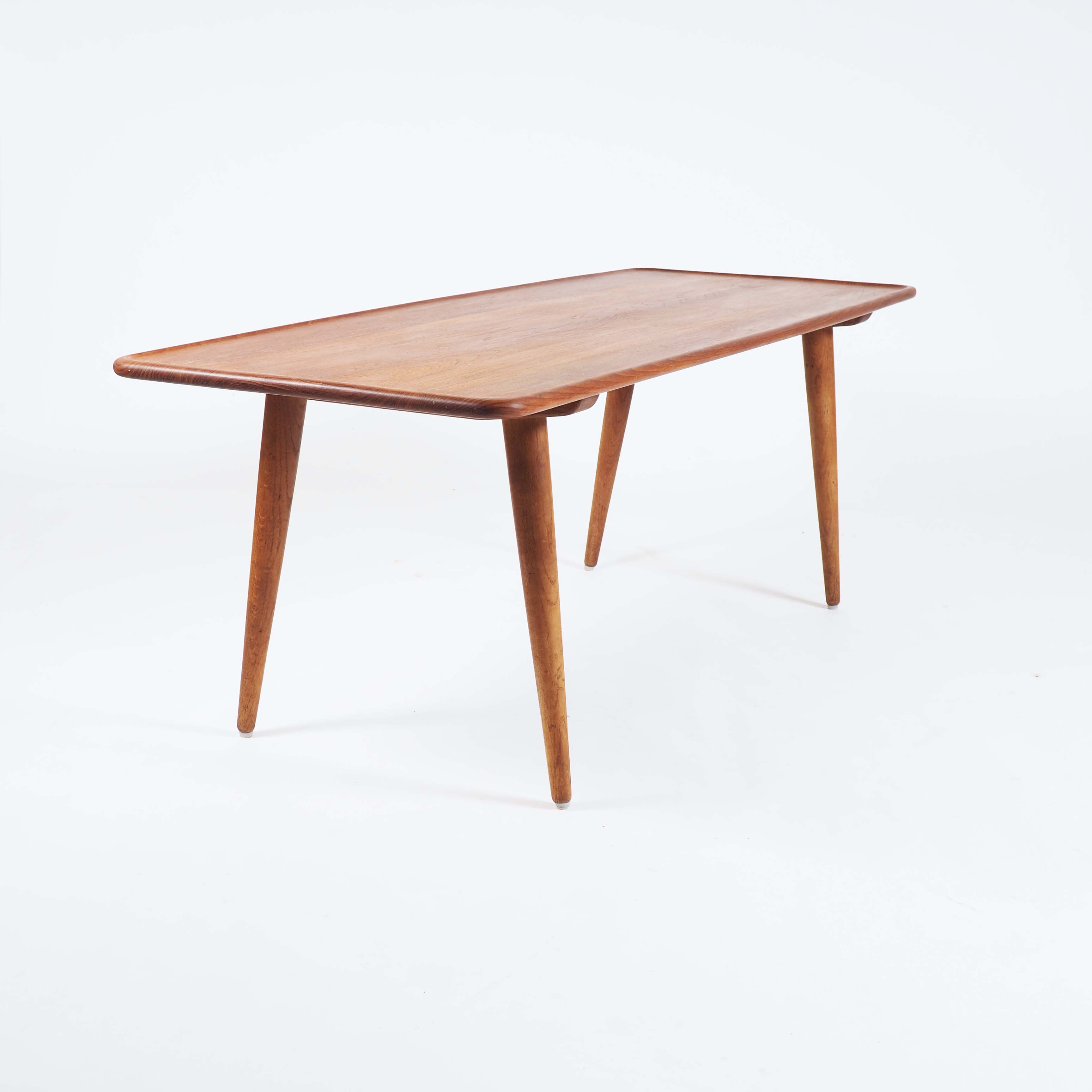 Coffee Table AT-11 in Massive Teak by Hans Wegner for Andreas Tuck, Denmark