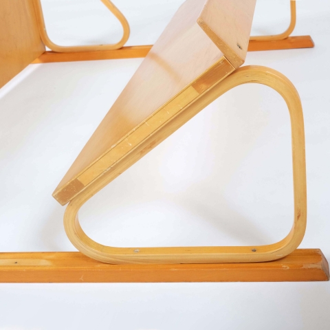 Early Shelf in Birch by Alvar Aalto for Aalto Möbler, Hedemora, Sweden