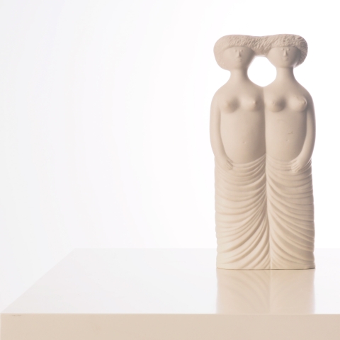 "De tu", Parian figure by Stig Lindberg