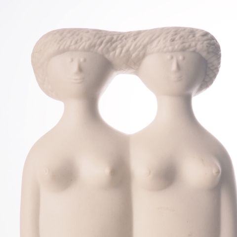 "De tu", Parian figure by Stig Lindberg