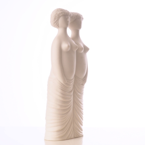 "De tu", Parian figure by Stig Lindberg
