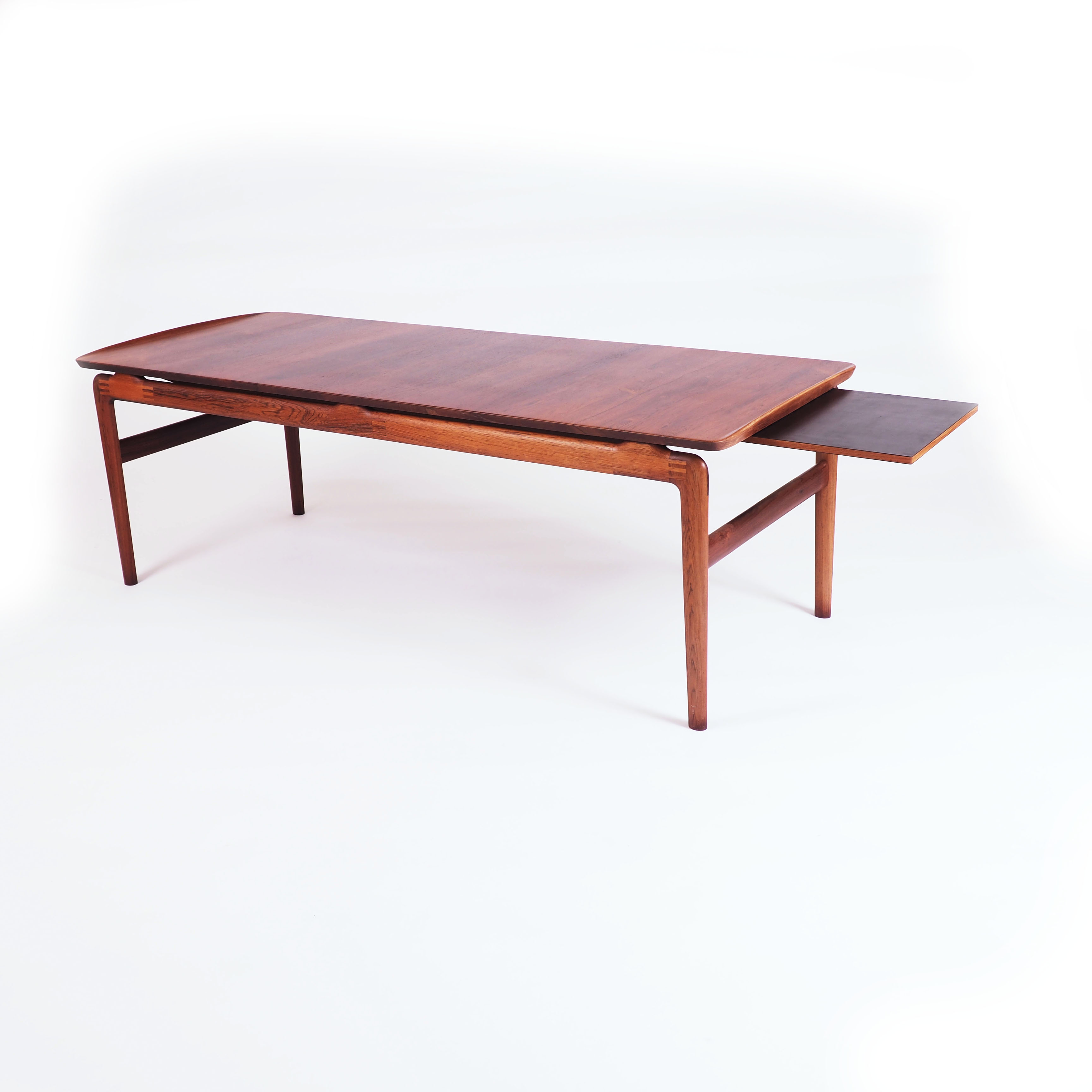  Table in Solid Rosewood by Peter Hvidt and Orla Mølgaard-Nielsen, Denmark