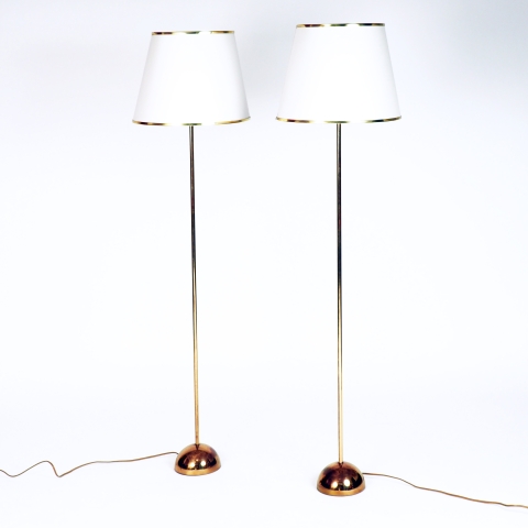 A pair of floor lamps by Bergboms