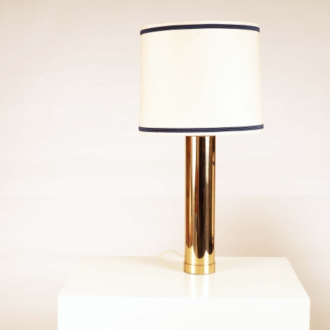 Pair of Table Lamps B-10 in brass by Bergboms, Sweden