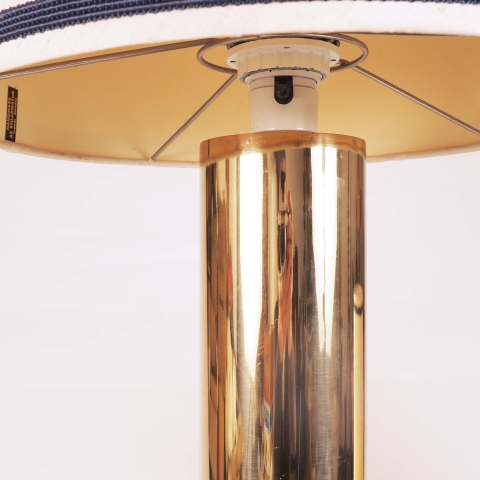 Pair of Table Lamps B-10 in brass by Bergboms, Sweden