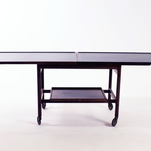 Trolley in rosewood and formica by Kurt …stervig