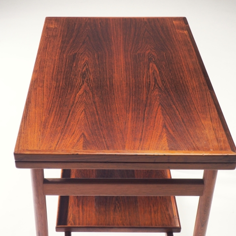 Trolley in rosewood and formica by Kurt …stervig