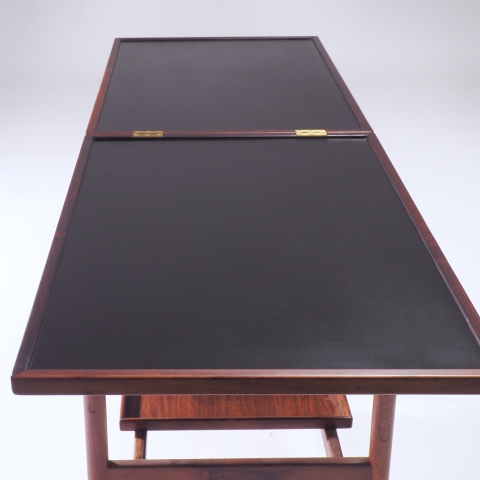 Trolley in rosewood and formica by Kurt …stervig