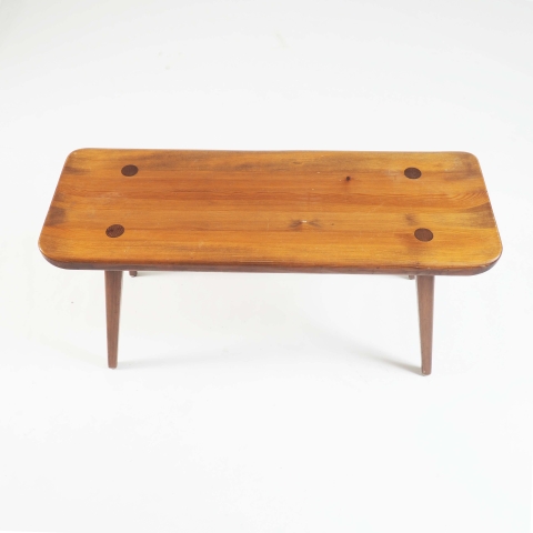 Bench, Visingsö, by Carl Malmsten