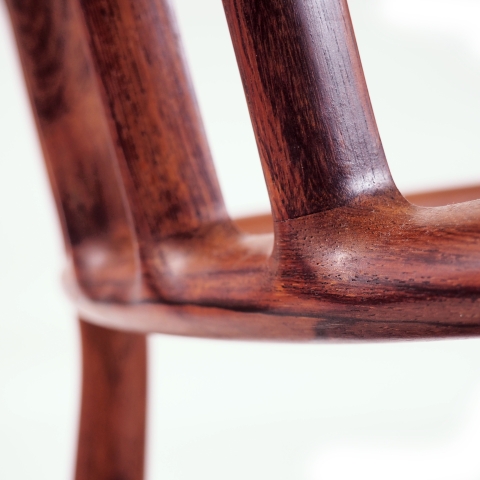 Model 64, Niels O. Møller Armchairs in Rosewood, Produced by J.L. Møller