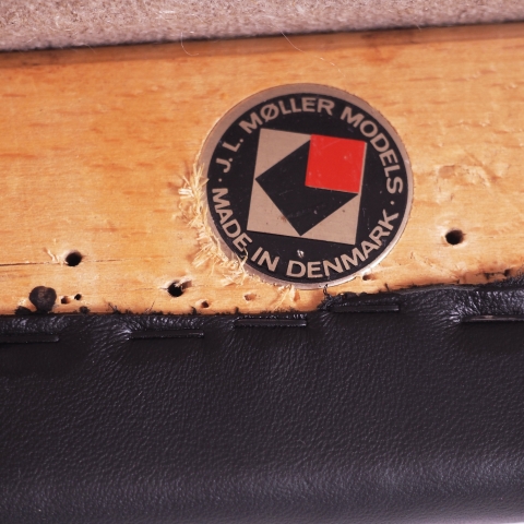 Model 64, Niels O. Møller Armchairs in Rosewood, Produced by J.L. Møller