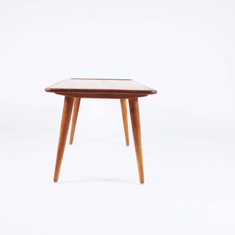 Coffee Table AT-11 in Massive Teak by Hans Wegner for Andreas Tuck, Denmark