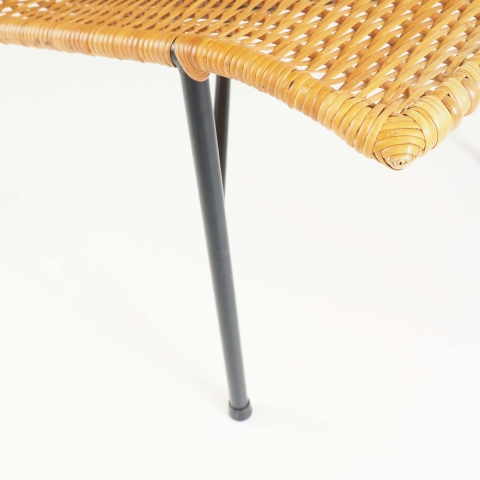 Lounge chair in rattan